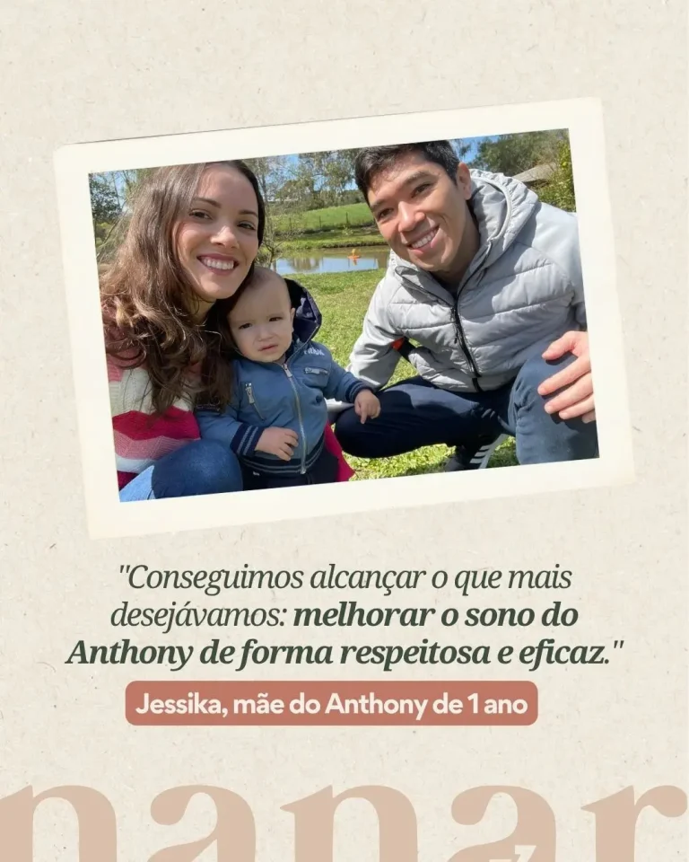Quer viver essa mudança no sono da sua família, com suporte contínuo e orientações adaptadas à s